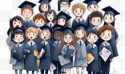 毕业照动漫,毕业照中的动漫时光